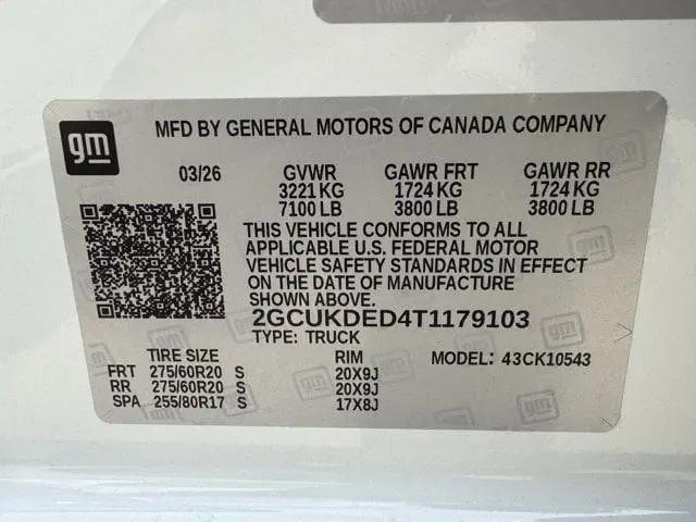 2026 Chevrolet Silverado 1500 4WD Crew Cab Standard Bed LT