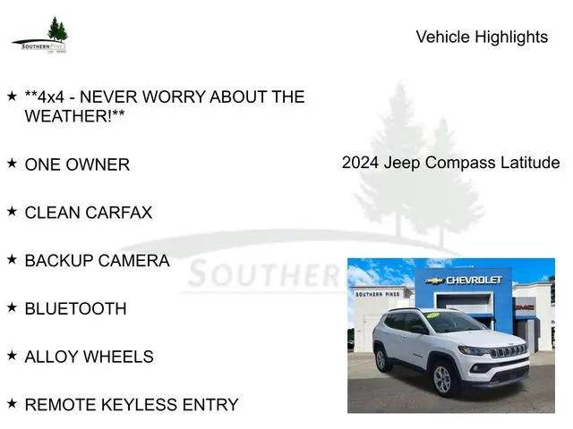 2024 Jeep Compass Latitude 4x4