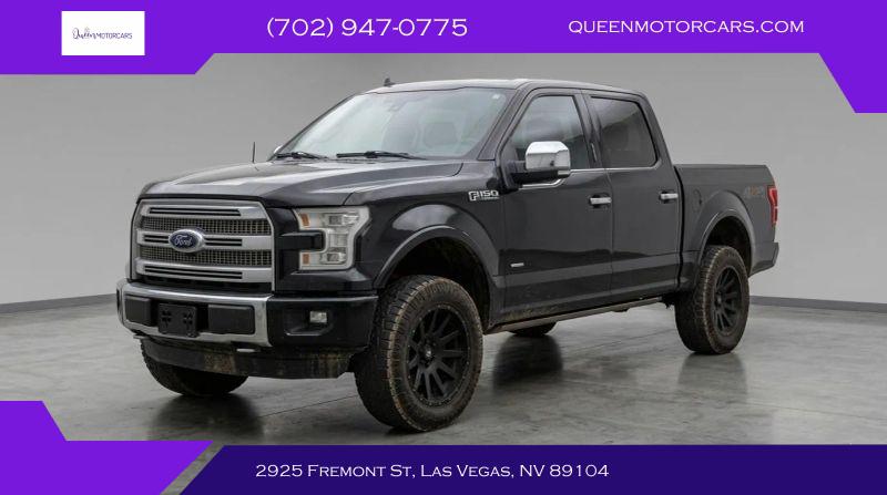 2015 Ford F-150 Platinum for sale in Las Vegas, NV