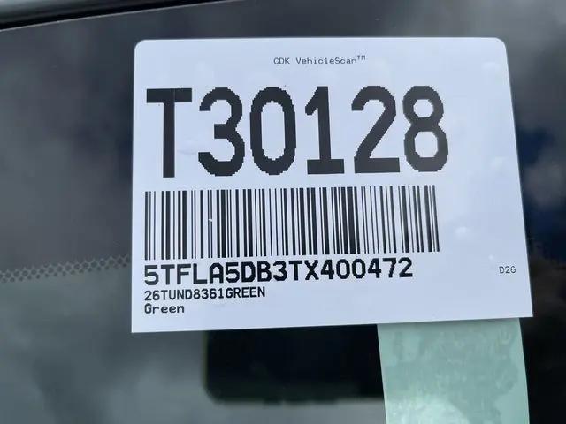 2026 Toyota Tundra SR5 CrewMax 5.5' Bed