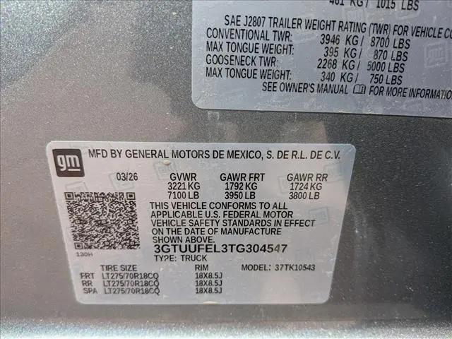 2026 GMC Sierra 1500 Crew Cab, Short Bed, AT4X, 4WD