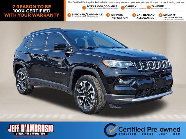 2023 Jeep Compass Limited 4x4 for sale in Downingtown, PA
