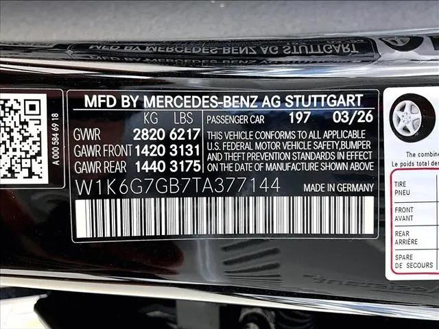 2026 Mercedes-Benz S 580 4MATIC