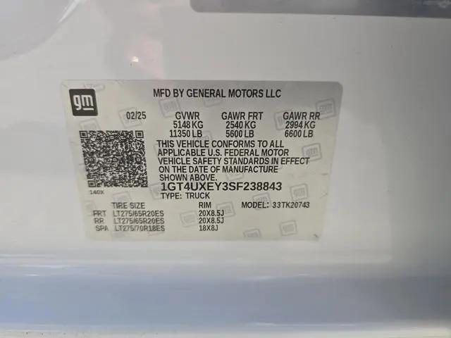 2025 GMC Sierra 2500HD 4WD Crew Cab Standard Bed Denali Ultimate