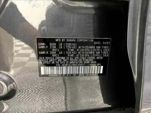 2022 Subaru Outback Onyx Edition XT