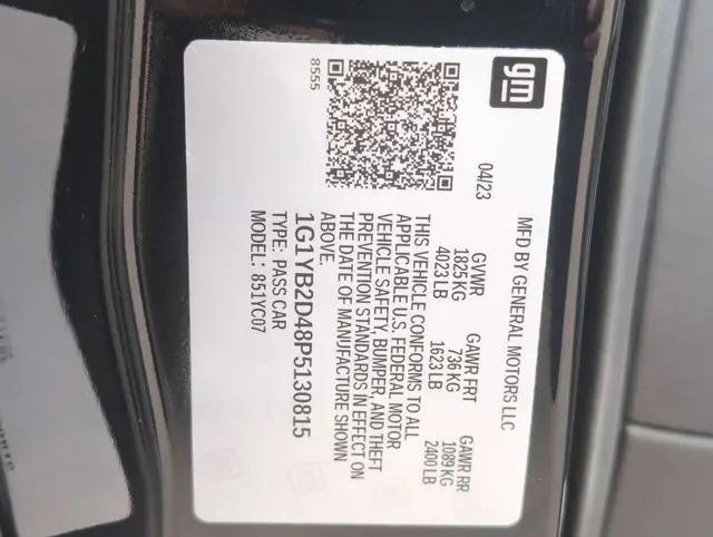 2023 Chevrolet Corvette Stingray RWD Coupe 2LT