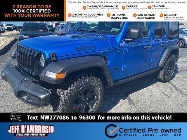 2022 Jeep Wrangler Unlimited Willys 4x4