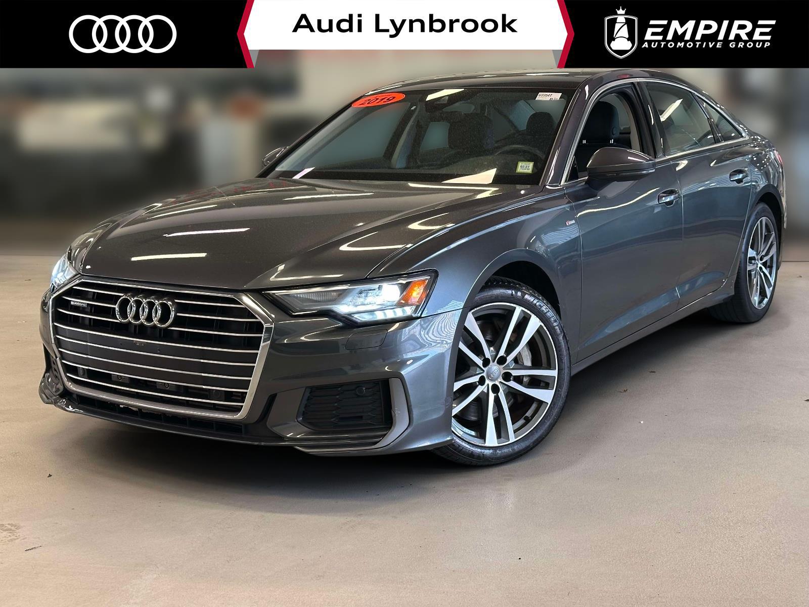 Daytona Gray Pearl Effect 2019 Audi A6 55 TFSI quattro Premium Sedan AWD Sedan All-Wheel Drive Automatic