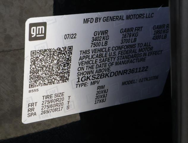 2022 GMC Yukon 4WD SLT