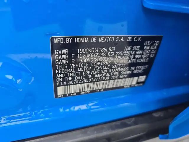 2026 Honda HR-V AWD Sport