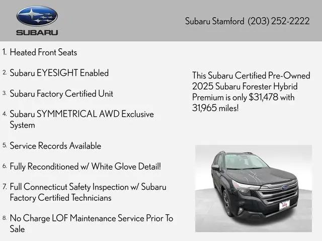 2025 Subaru Forester Premium Hybrid