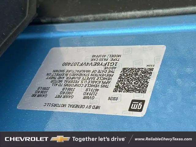 2027 Chevrolet Bolt LT FWD