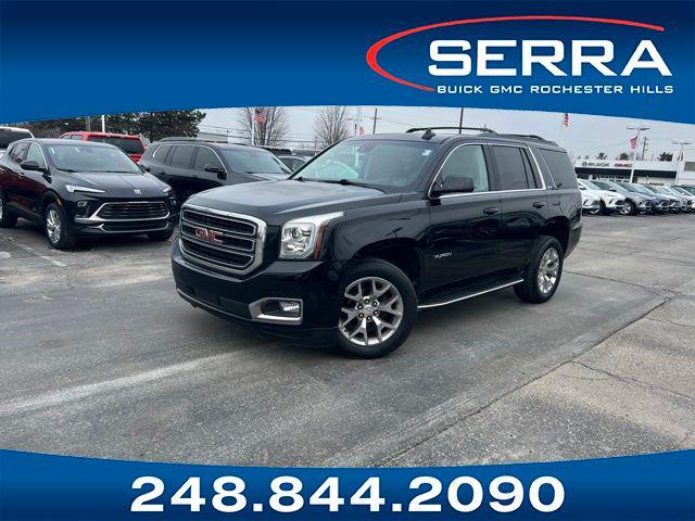 Onyx Black 2018 GMC Yukon SLE 4WD SUV / Crossover Four-Wheel Drive Automatic