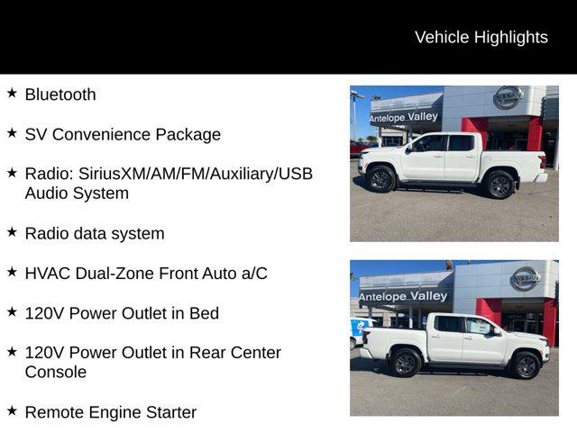 2026 Nissan Frontier Crew Cab SV 4x4