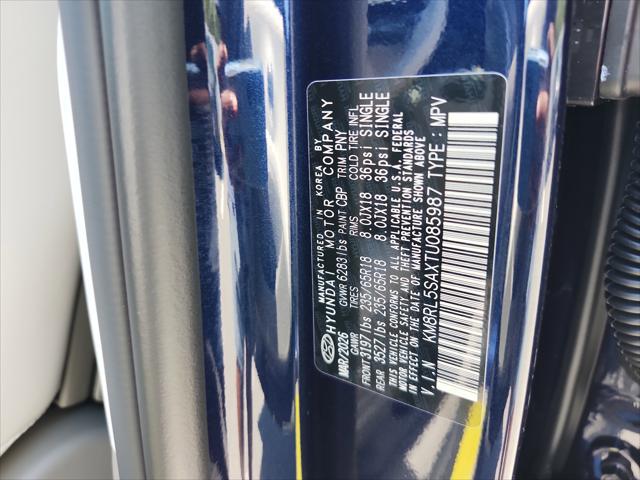 2026 Hyundai Palisade Blue SEL 8P