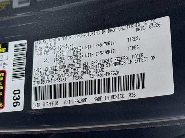 2026 Toyota Tacoma SR5