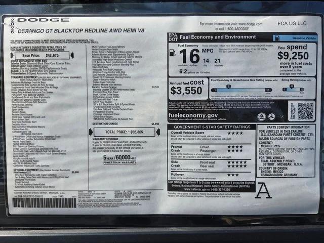 2026 Dodge Durango GT Plus AWD HEMI V8
