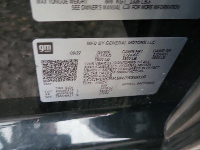 2022 Chevrolet Silverado 1500 4WD Crew Cab Short Bed LT with 2FL