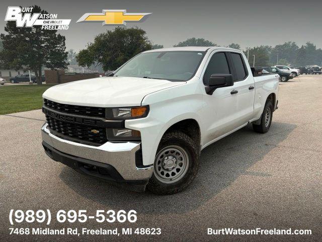 2021 Chevrolet Silverado 1500 4WD Double Cab Standard Bed WT for sale in Freeland, MI