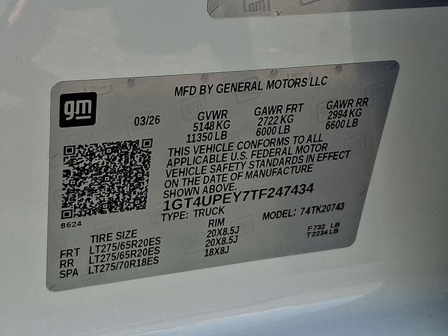 2026 GMC Sierra 2500HD Crew Cab, Standard Bed, AT4, 4WD