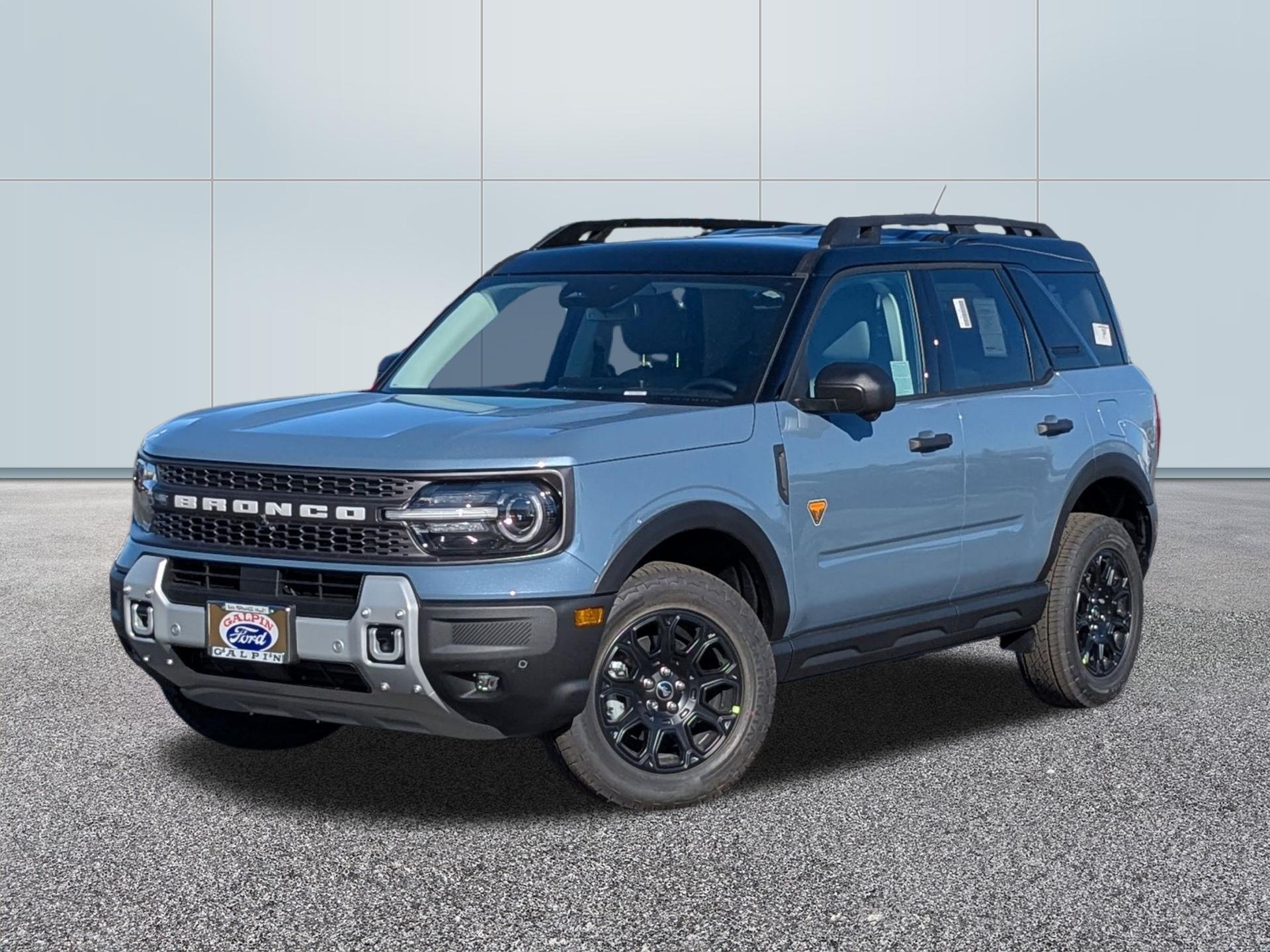 Blue (AZURE GRAY METALLIC) 2026 Ford Bronco Sport Badlands AWD SUV / Crossover All-Wheel Drive 8-Speed Automatic