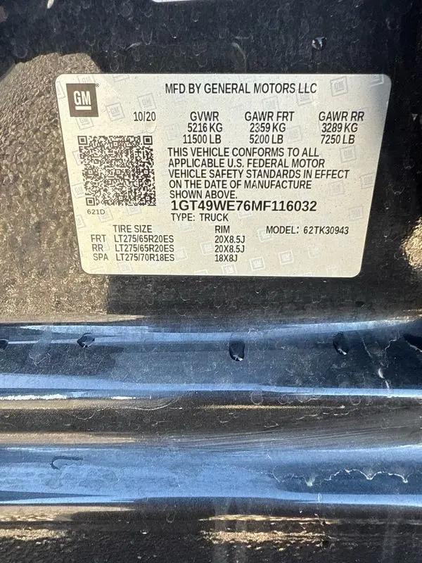 2021 GMC Sierra 3500HD 4WD Crew Cab Long Bed Denali