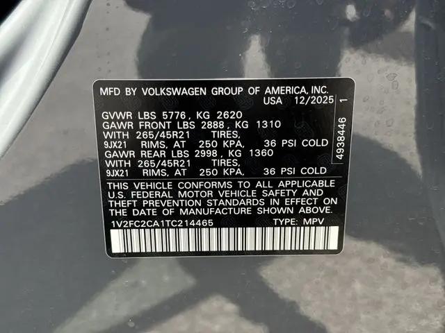 2026 Volkswagen Atlas Cross Sport SEL Premium R-Line