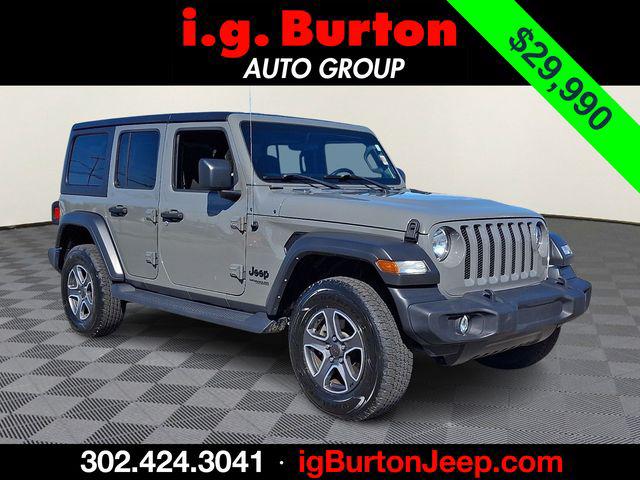 2022 Jeep Wrangler Unlimited Sport S 4x4