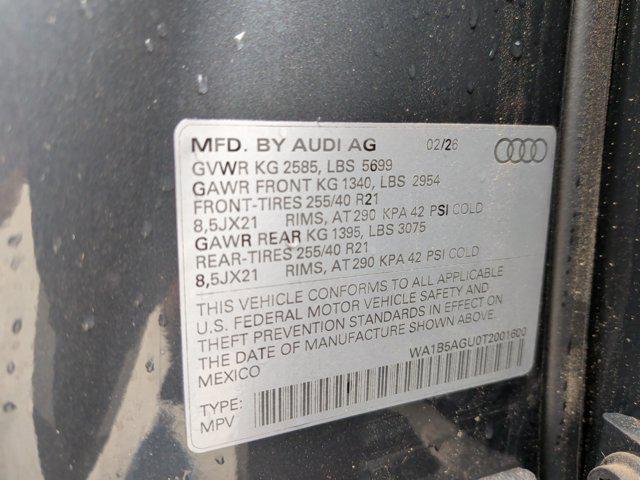 2026 Audi SQ5 Sportback Premium Plus