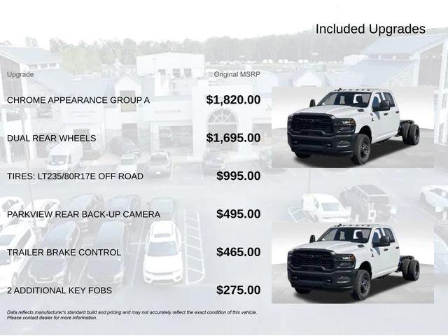 2026 RAM Ram 3500 Chassis Cab RAM 3500 TRADESMAN CREW CAB CHASSIS 4X4 60 CA