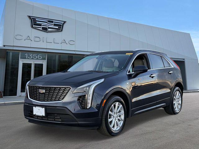Galactic Gray 2023 Cadillac XT4 Luxury AWD SUV / Crossover Four-Wheel Drive 9-Speed Automatic