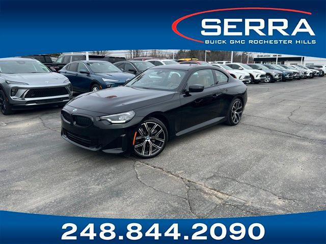 Jet Black 2024 BMW 2 Series 230i Coupe xDrive AWD Coupe All-Wheel Drive Automatic