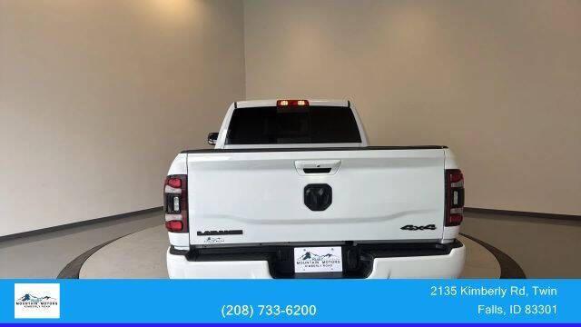 2022 Ram 3500 Laramie Mega Cab 4x4 6'4" Box