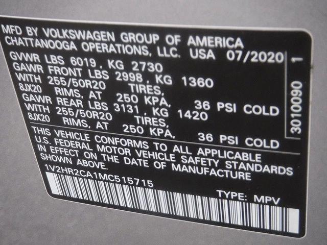 2021 Volkswagen Atlas 3.6L V6 SE w/Technology