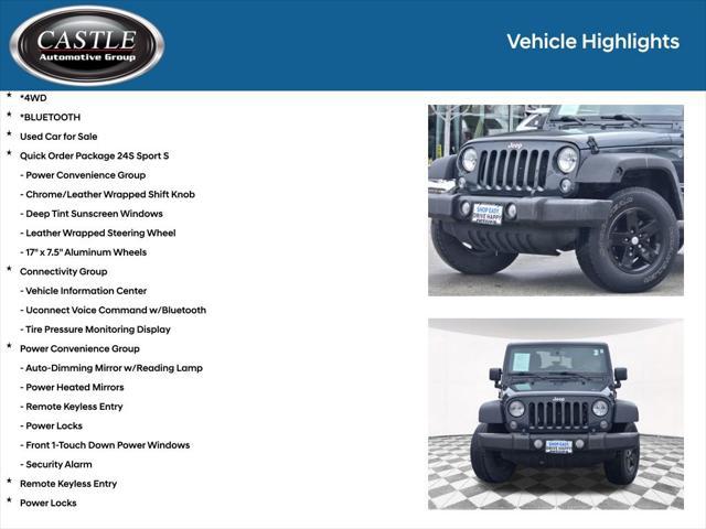 2018 Jeep Wrangler JK Unlimited Sport S 4x4