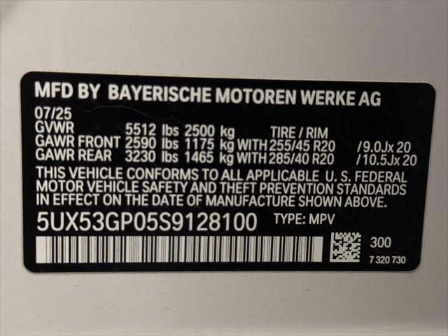 2025 BMW X3 30 xDrive