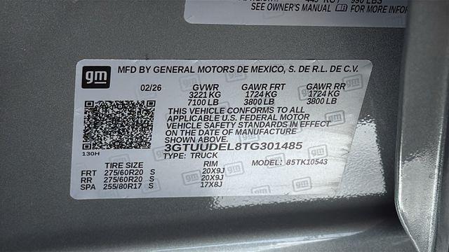 2026 GMC Sierra 1500 Crew Cab, Short Bed, SLT, 4WD
