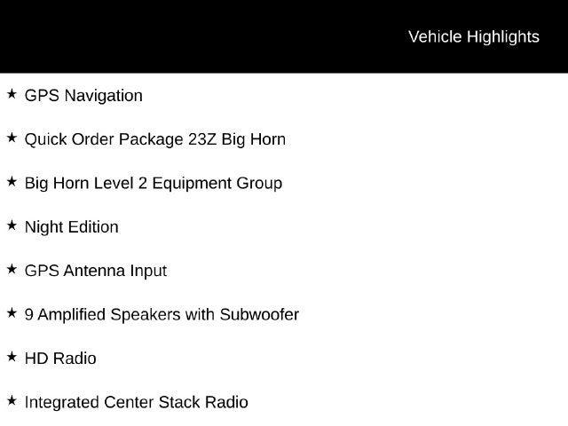 2026 Ram 1500 Big Horn Crew Cab 4x4 57 Box