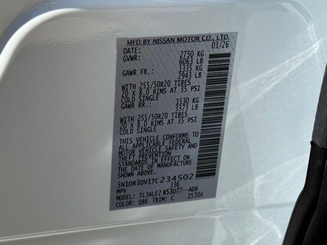 2026 Nissan Pathfinder Platinum