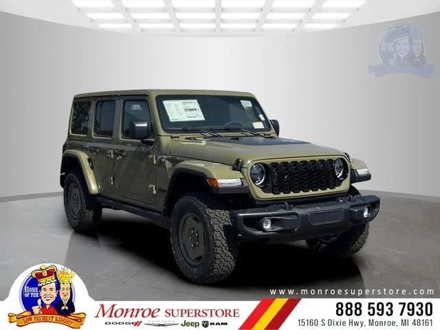 2026 Jeep Wrangler WRANGLER 4-DOOR WILLYS 41 2026 Jeep Wrangler WRANGLER 4-DOOR WILLYS 41