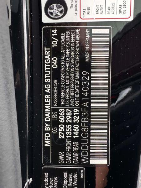 2015 Mercedes-Benz S 550 4MATIC