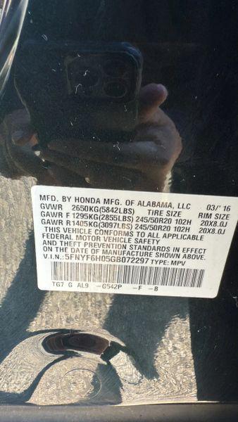 2016 Honda Pilot Elite