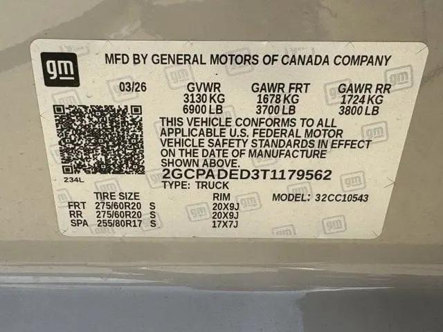 2026 Chevrolet Silverado 1500 2WD Crew Cab Short Bed RST