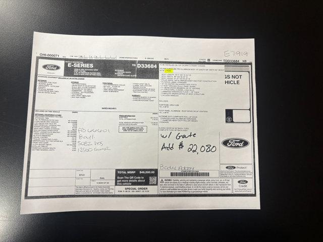 2026 Ford E-350 Cutaway E-350 DRW 158" WB