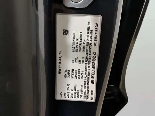 2025 Tesla Model 3 Long Range All-Wheel Drive