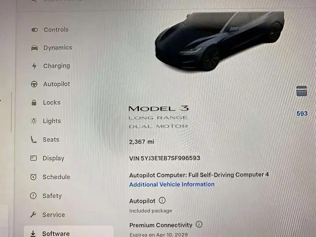 2025 Tesla Model 3 Long Range All-Wheel Drive