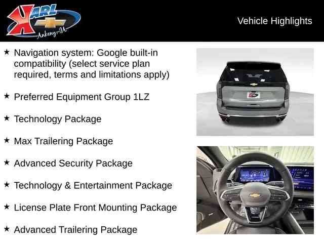 2025 Chevrolet Tahoe 4WD Premier