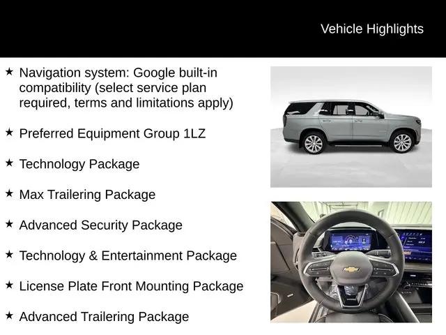 2025 Chevrolet Tahoe 4WD Premier