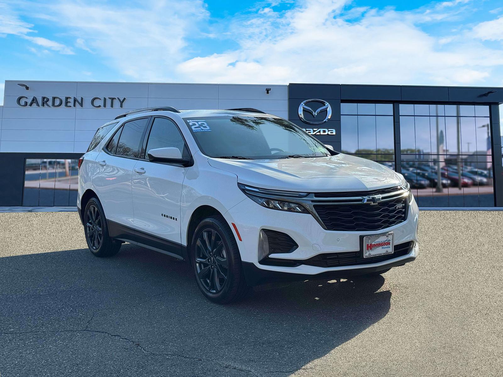 Summit White 2023 Chevrolet Equinox RS with 1RS FWD SUV / Crossover Front-Wheel Drive Automatic