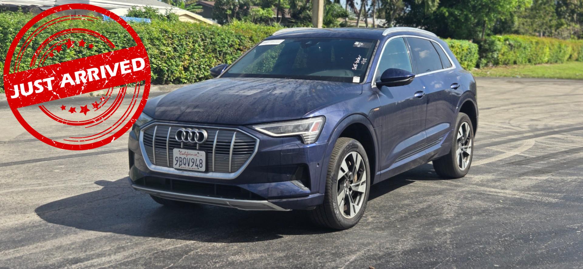 Blue 2022 Audi e-tron Premium Plus quattro AWD SUV / Crossover All-Wheel Drive Automatic